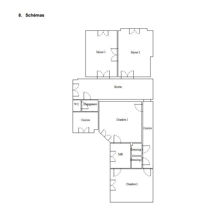 Appartement - 96 m² - 4 pièces