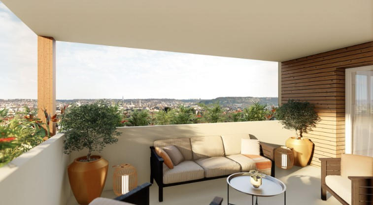 Appartement - 93 m² - 4 pièces