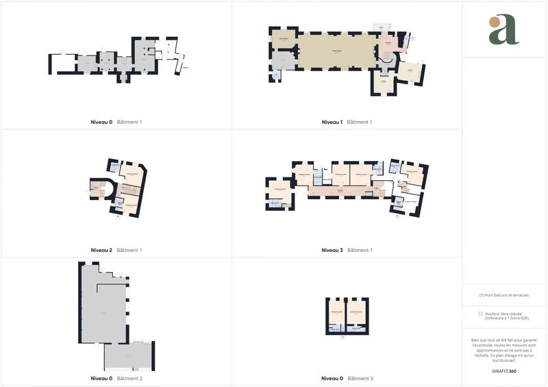 Château - 1 000 m² - 16 pièces