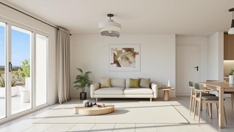 Appartement - 66 à 70 m² - 3 pièces