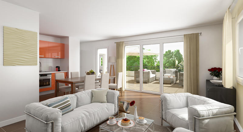 Appartement - 47 m² - 2 pièces