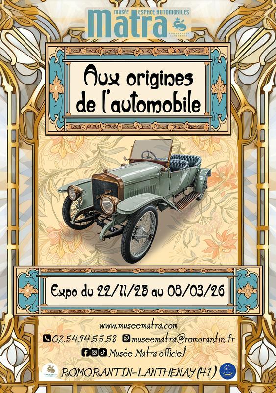 Exposition : « aux origines de l’automobile »