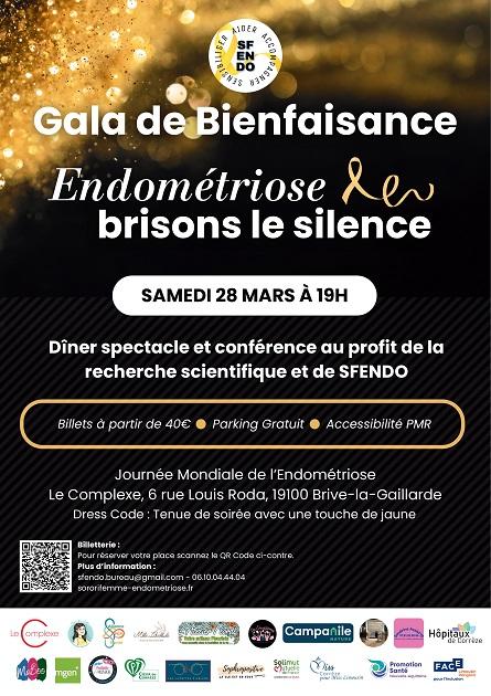 Endométriose, brisons le silence , diner-spectacle (Complexe)