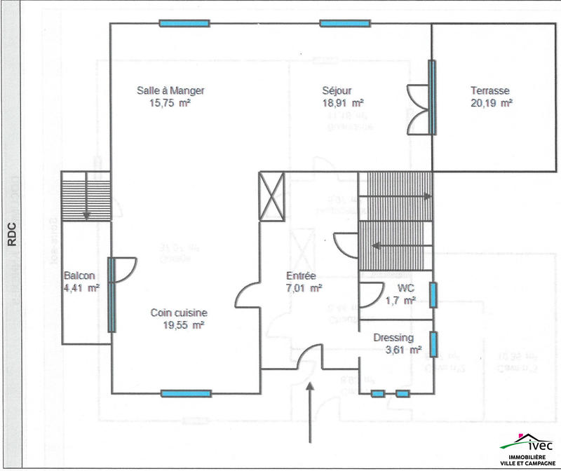 Maison ancienne - 136 m² - 6 pièces