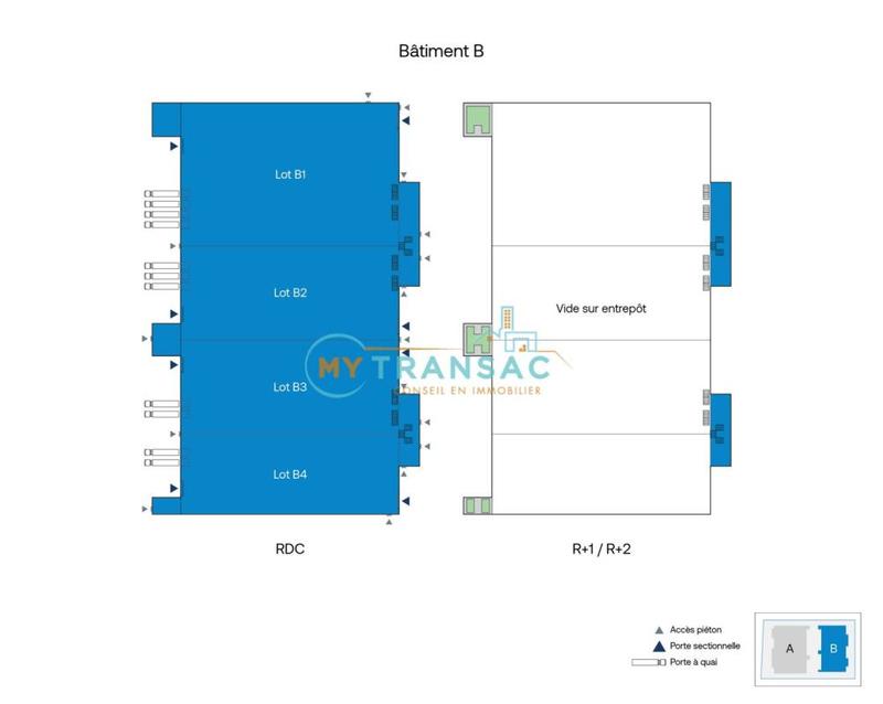 Local d'activités - 2 798 m²