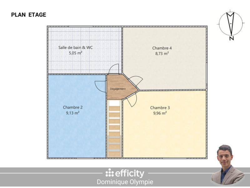 Maison - 85 m² - 6 pièces