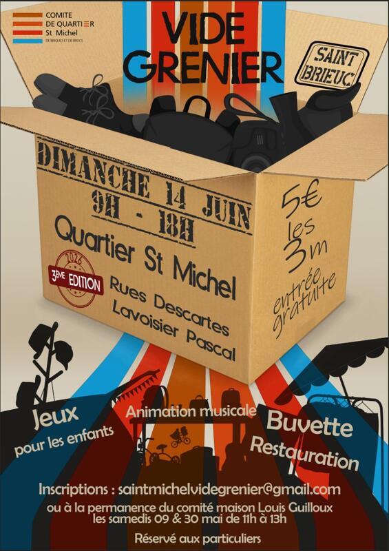 Vide grenier quartier saint michel