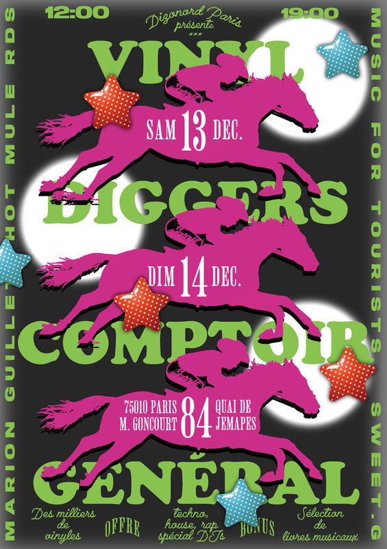 Vinyl diggers au comptoir général