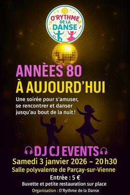 Soirée années 80 à aujourd'hui