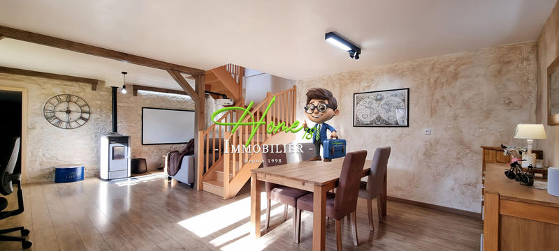 Maison ancienne - 123 m² - 5 pièces