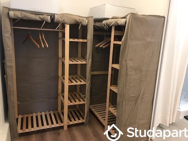 Chambre - 20 m² - 1 pièce