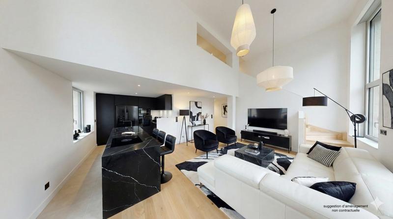 Loft - 104 m² - 4 pièces