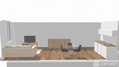 Appartement - 26 m² - 1 pièce