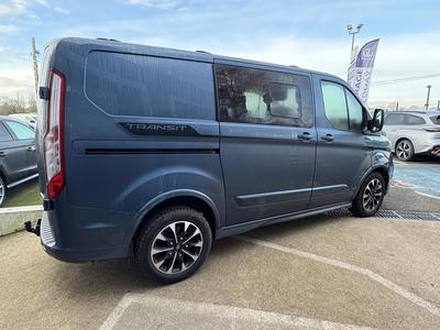 Ford Transit Custom 2.0l 185 Cv Sport L1 H1 Cabine Approfondie Bva + Attelage - 5 Places Tva Recuperable