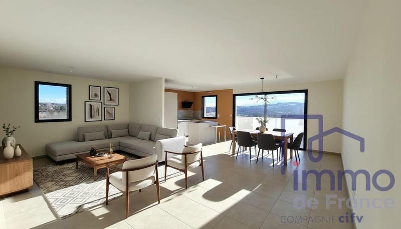 Appartement - 90 m² - 4 pièces