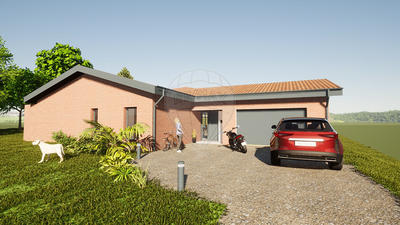 Terrain constructible - 4 000 m²