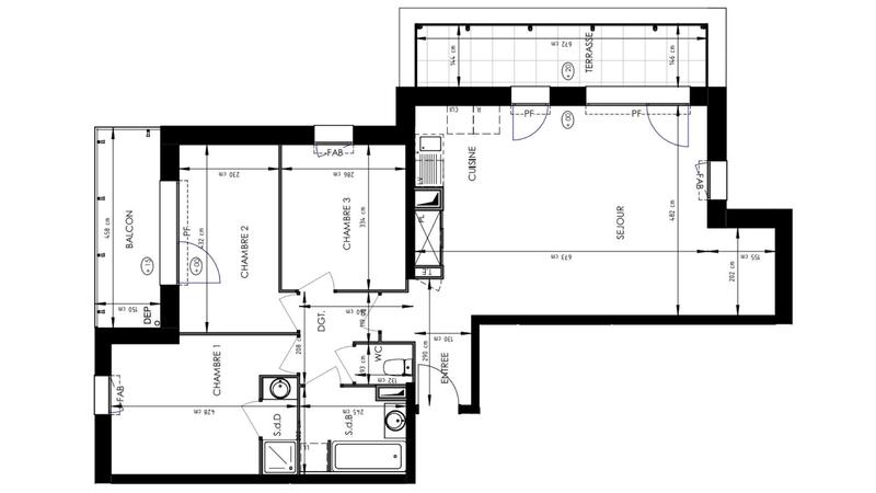 Appartement - 81 m² - 4 pièces