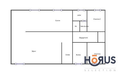 Viager - Maison traditionnelle - 96 m² - 4 pièces