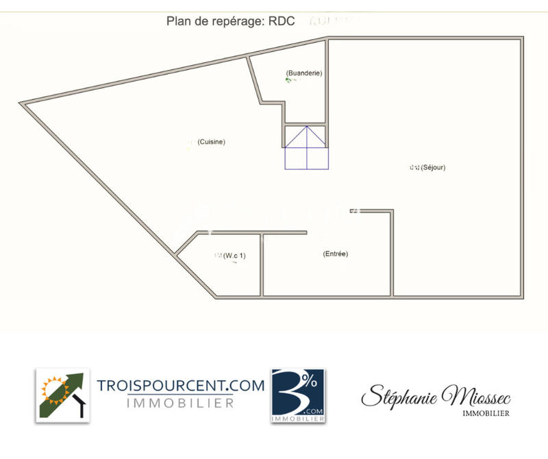 Maison en pierre - 85 m² - 4 pièces