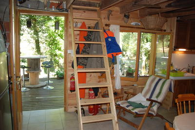 Gîte chalet avec étang location