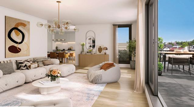 Appartement - 45 m² - 2 pièces