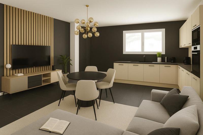 Appartement - 66 m² - 3 pièces