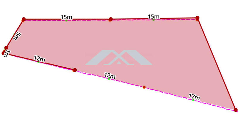 Terrain constructible - 350 m²