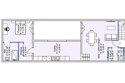 Appartement - 67 m² - 2 pièces