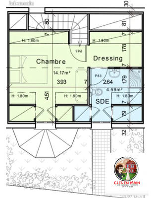 Maison traditionnelle - 81 m² - 5 pièces