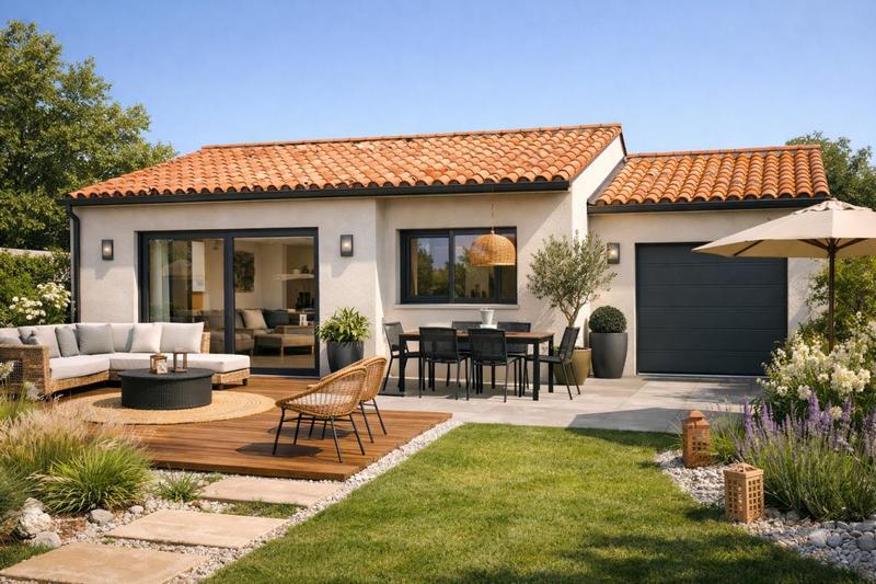 Maison - 80 m² - 4 pièces