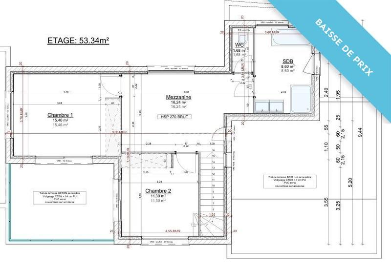 Maison - 154 m² - 5 pièces