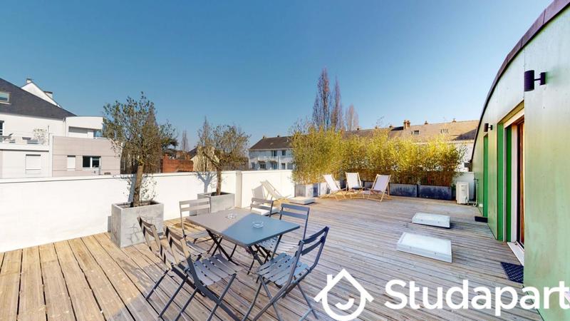 Chambre - 10 m² - 1 pièce