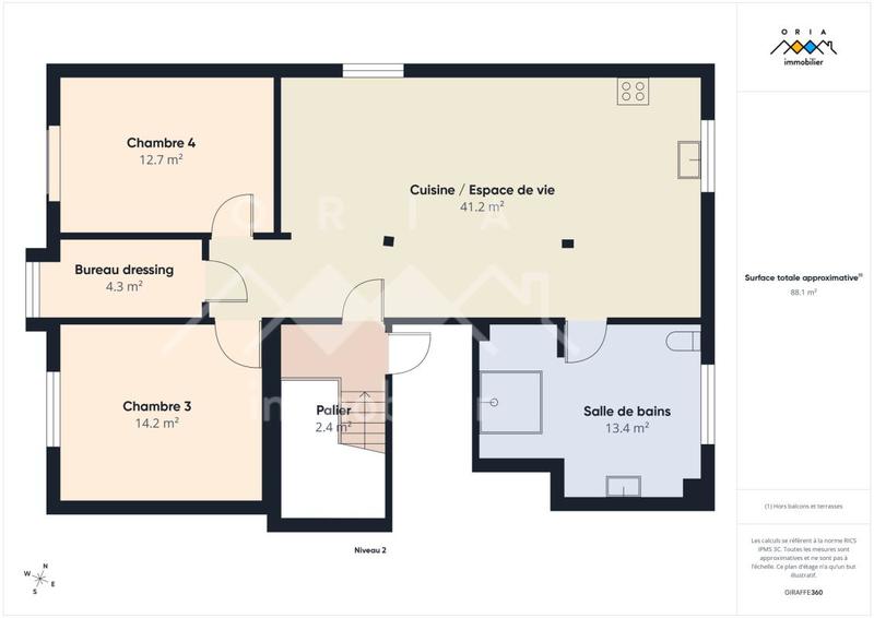 Maison - 186 m² - 7 pièces