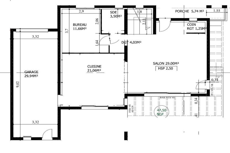 Maison contemporaine - 152 m² - 6 pièces
