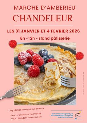 La Chandeleur s'invite sur les marchés d'Ambérieu en Bugey