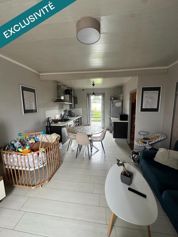 Maison - 60 m² - 3 pièces