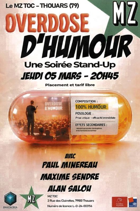 Overdose d'humour au Mz