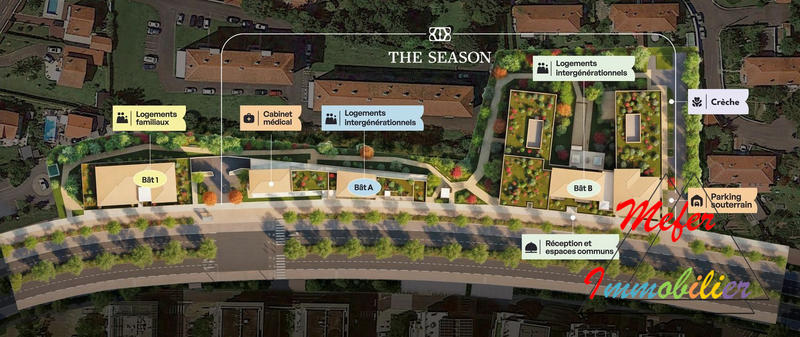 Appartement - 20 m² - 1 pièce