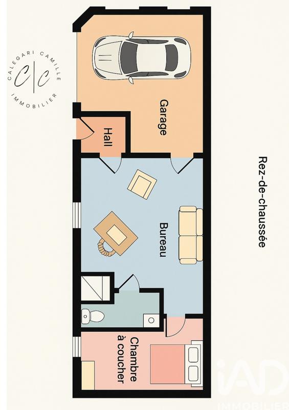 Maison de village - 94 m² - 4 pièces