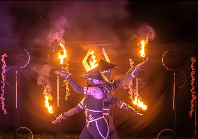 Spectacle de feu : ShinoBis