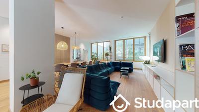 Chambre - 13 m² - 1 pièce