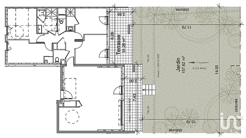 Appartement - 109 m² - 5 pièces