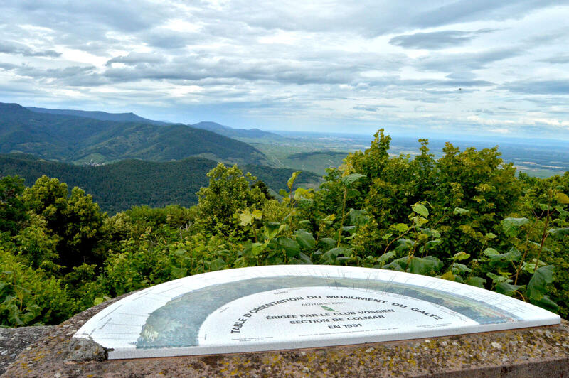 Randonnée guidée au Galtz, vue à 360°