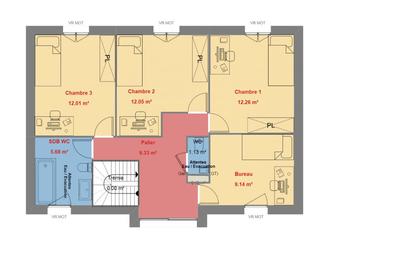 Maison - 125 m² - 5 pièces