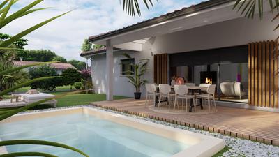 Maison - 91 m² - 4 pièces