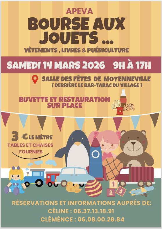 Bourses vêtements, jouets et puériculture