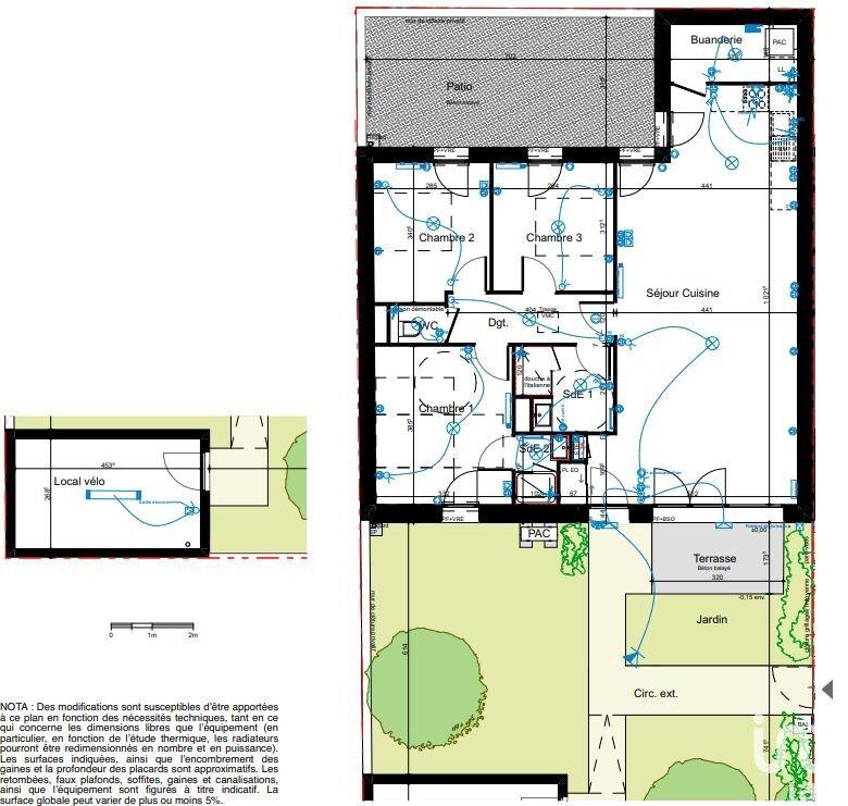 Maison - 93 m² - 4 pièces