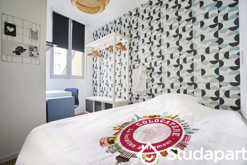 Chambre - 10 m² - 1 pièce