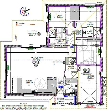 Maison - 103 m² - 5 pièces