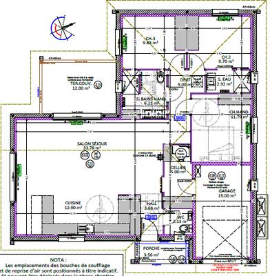 Maison - 103 m² - 5 pièces